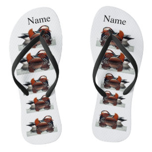 Wood Duck Thunder_Cove Flip Flops