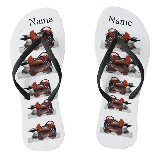 Wood Duck Thunder_Cove  Flip Flops (Footbed)