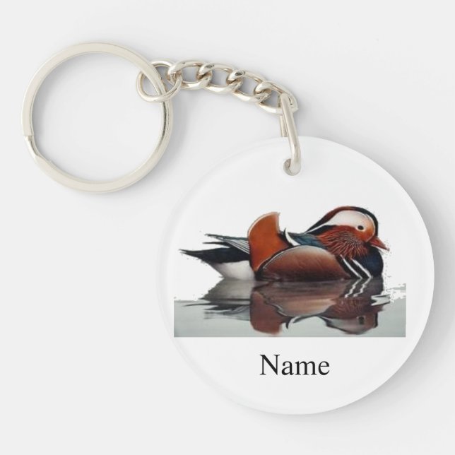 Wood Duck Thunder_Cove Keychain (Front)