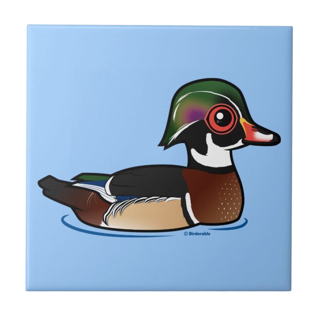 Wood Duck Tile (Front)