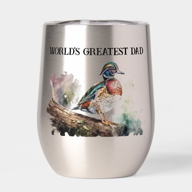 Wood Duck World's Greatest Dad (Back)