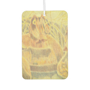 Wood Ducks on Pond  Air Freshener