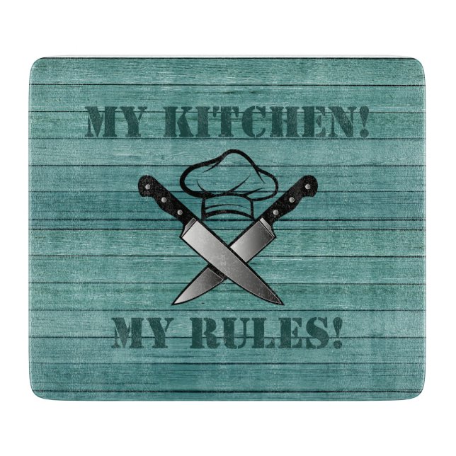 Wood effect Kitchen Cutting Board (Front)