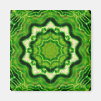 WOOD Element kaleido pattern Magnet