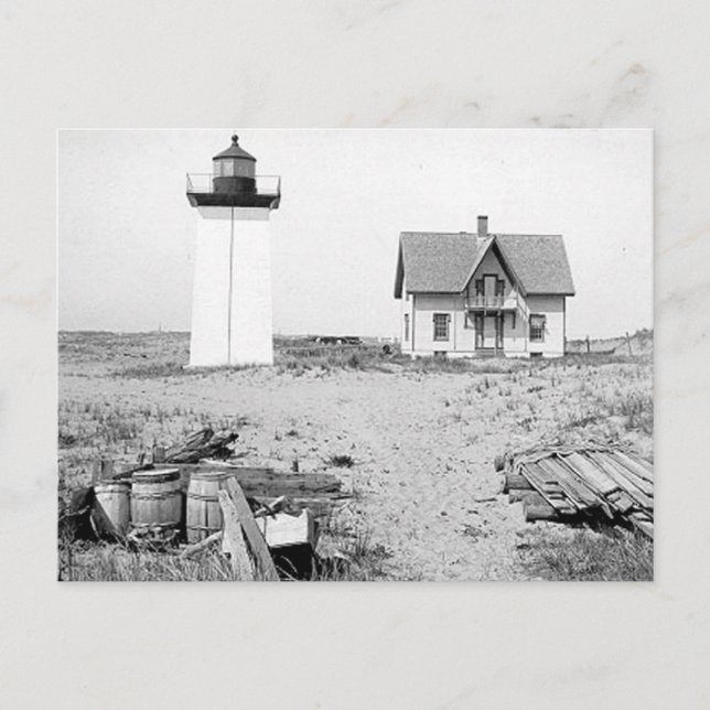 Wood End Lighthouse Postcard (Front)