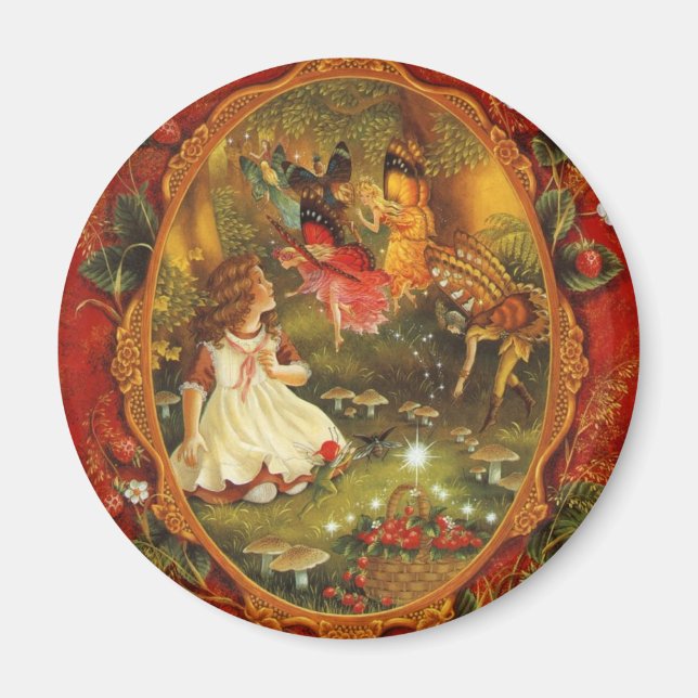 Wood Fairies Magnet (Front)