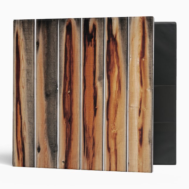 Wood Fence Texture Cool Unique Binder (Front/Inside)