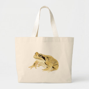 Wood Frog Large Tote Bag
