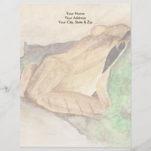 Wood Frog Letterhead