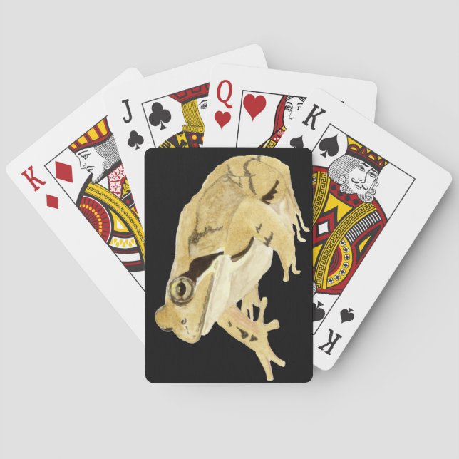 Wood Frog Playing Cards (Back)