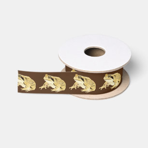 Wood Frog Satin Ribbon