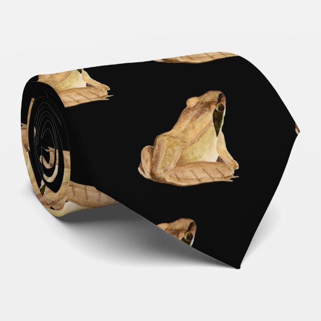 Wood Frog Tie (Rolled)