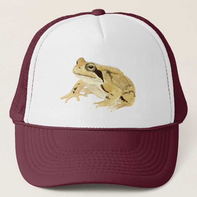 Wood Frog Trucker Hat (Front)