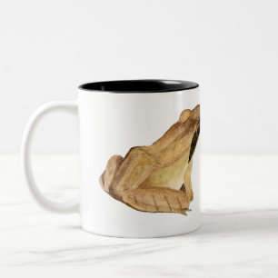 Wood Frog Two-Tone Coffee Mug