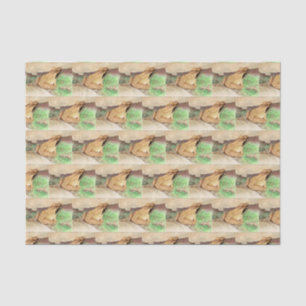 Wood Frog Watercolor Tissue Paper