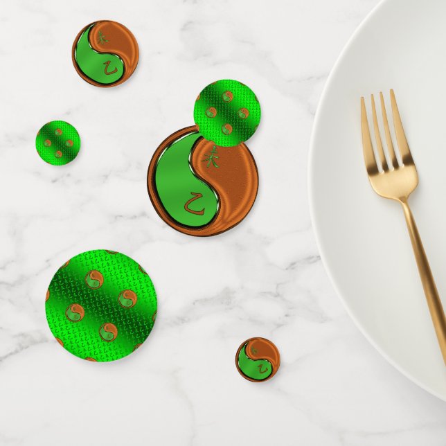 Wood Goat Confetti (Group)