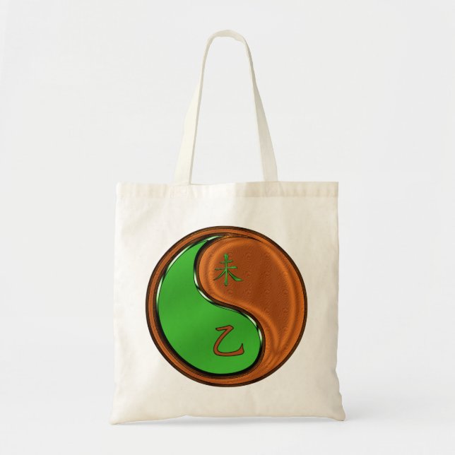 Wood Goat Tote Bag (Front)