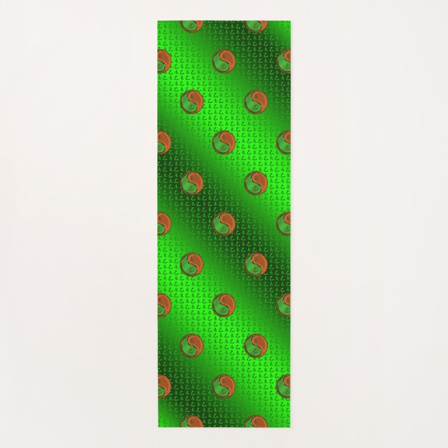 Wood Goat Yoga Mat (Front)