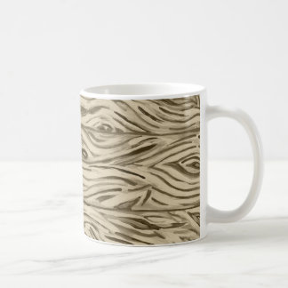 Wood Grain Board French Oak Wine Barrel mug