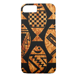 Wood Grain Fish Case-Mate iPhone Case