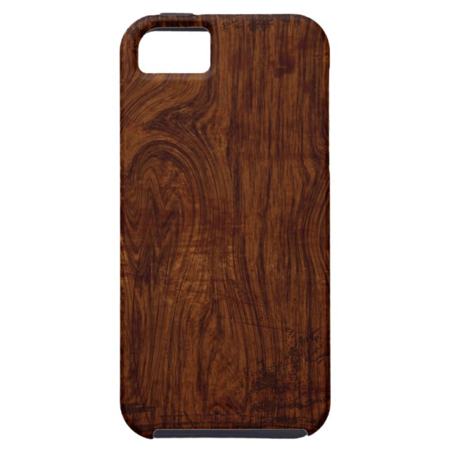 Wood Grain iPhone 5 Case (Back)