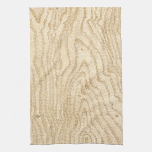 Wood Grain Kitchen Towel (Vertical)