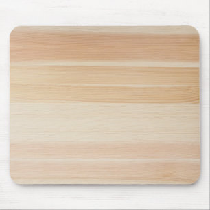 Wood grain mouse pad