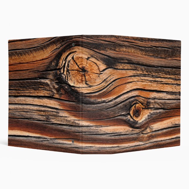 Wood Grain Pattern Binder (Background)