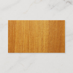Wood Grain Pattern Business Card
