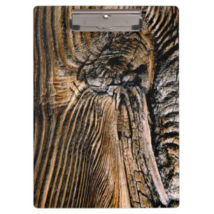Wood Grain Pattern Clipboard