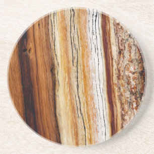 Wood Grain Pattern  Coaster