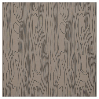 Wood grain pattern fabric