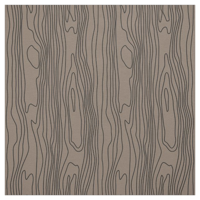 Wood grain pattern fabric (Swatch)