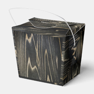 Wood Grain Pattern Favor Box