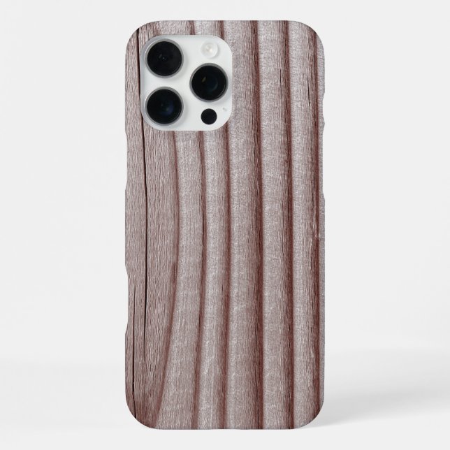 Wood Grain Pattern  iPhone Case (Back)
