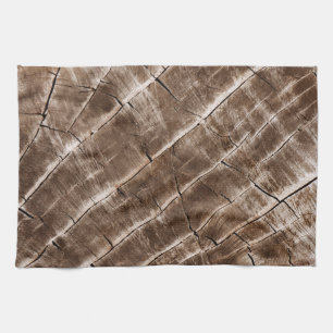 Wood Grain Pattern Kitchen Towel
