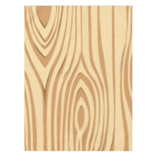 WOOD GRAIN PATTERN TABLECLOTH