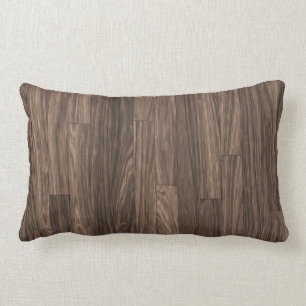 Wood Grain Print, Wood Grain Pattern, Wood Design Lumbar Pillow