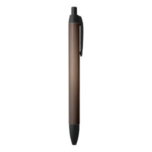 Wood Grain Striped Brown Abstract Fashion Art Black Ink Pen