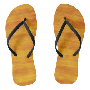 Wood Grain Texture #2 Flip Flops
