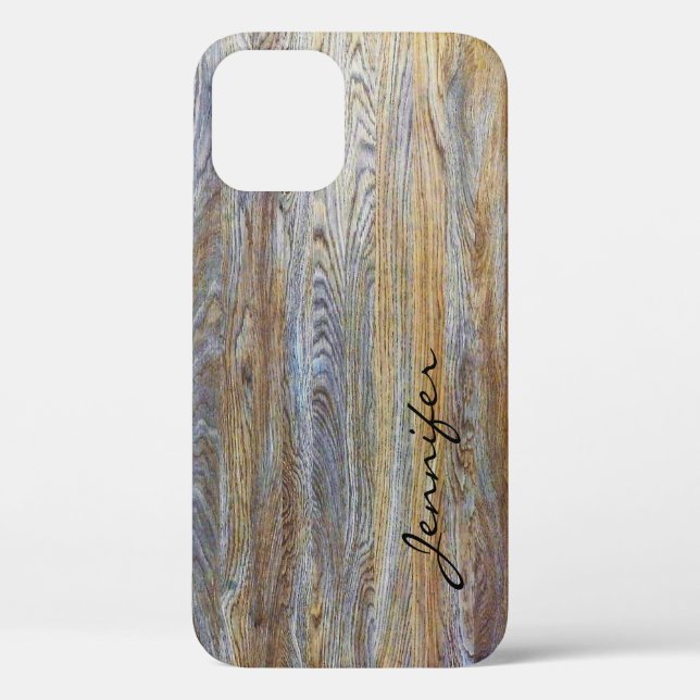 Wood Grain Texture Case-Mate iPhone Case (Back)