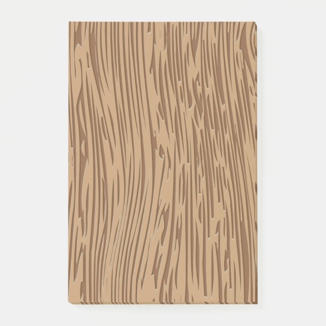Wood grain texture post-it notes (Front)