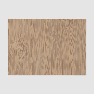 Wood grain texture tissue paper