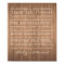 Wood Grain wedding thank you sign rustic