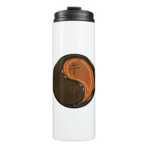 Wood Horse Thermal Tumbler
