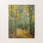 Wood Lane Monet Fine Art Jigsaw Puzzle<br><div class="desc">Wood Lane,  Claude Monet 1876. Oil on canvas.</div>