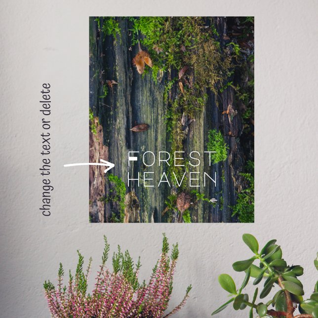 Wood life  poster (Creator Uploaded)