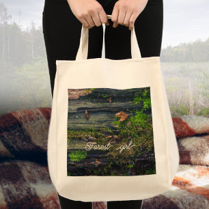 Wood life tote bag
