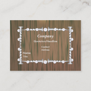 Wood-Look and Nails Business Card