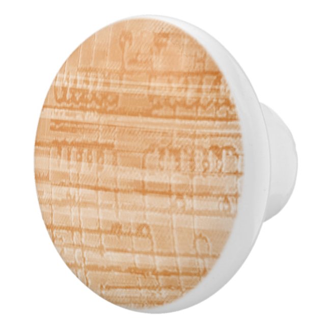 Wood Look Texture Ceramic Pull (Right)